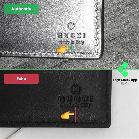 how to spot fake gucci wallet|Gucci men's wallet knockoff.